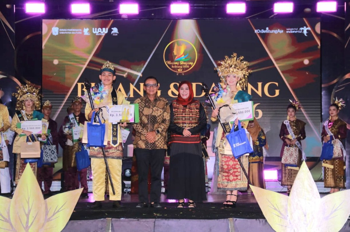 Bujang Dayang Belitung 2026 Terpilih, Generasi Muda Siap Promosikan Pariwisata dan Budaya Negeri Laskar Pelangi